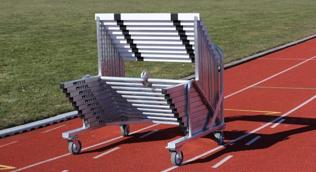 Hurdle transport trolley Hurdle transport trolley
