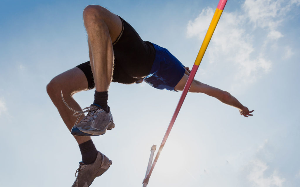 Hochsprunganlagen von artec Sportgeräte