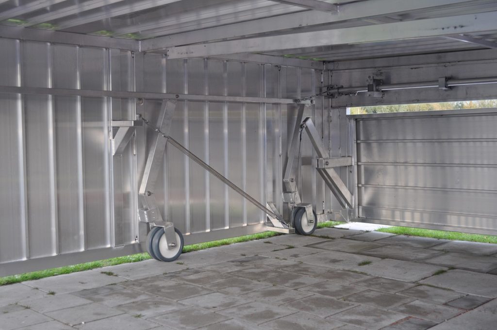 Fahrbare Sicherheitsabdeckung Räder klein Fahrbare Sicherheitsabdeckung Räder klein