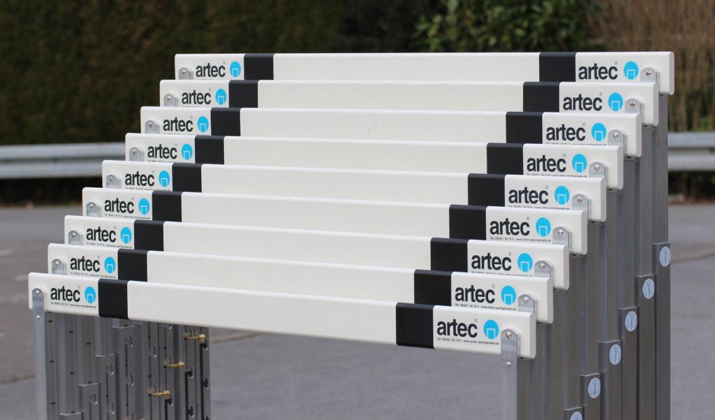 Wettkampfhürde von artec Sportgeräte Wettkampfhürde von artec Sportgeräte