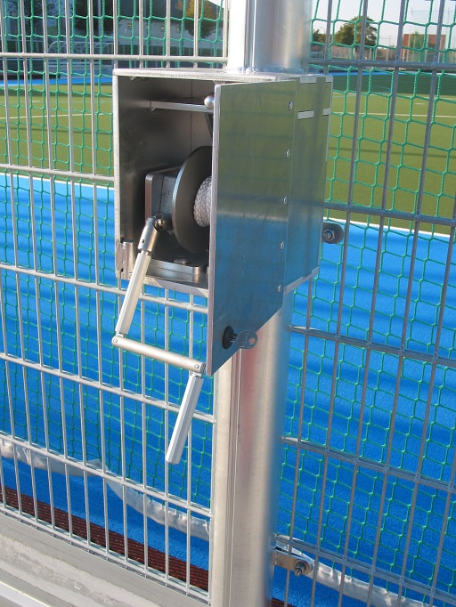 Ball stop system in Freiberg