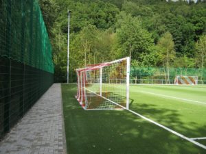 Fußballtor mit Spannstangen von artec Sportgeräte