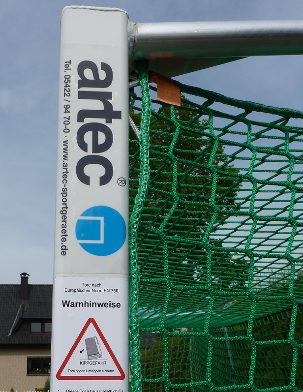Warnhinweis Kippsicherung artec Sportgeräte Warnhinweis Kippsicherung artec Sportgeräte