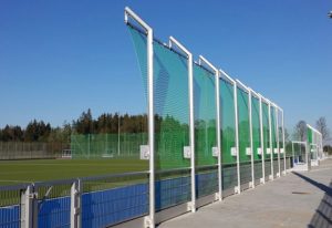 Ballfanganlage Höhenkirchen von artec Sportgeräte