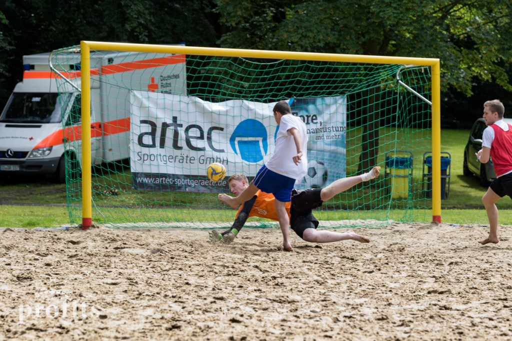 Beach Soccer Cup Tore mit artec