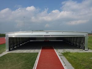 safety cover for pole vault and high jump