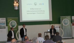 Kunstrasen Seminar beim FVM mit artec Sportgeräte