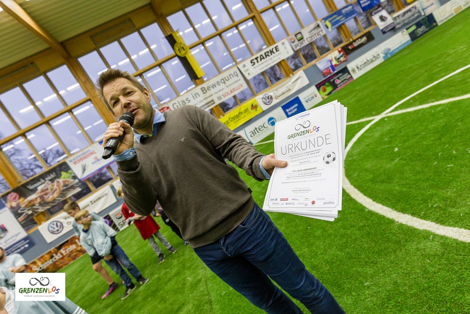 grenzenLOS - Fußballturnier mit Thomas Reichenberger