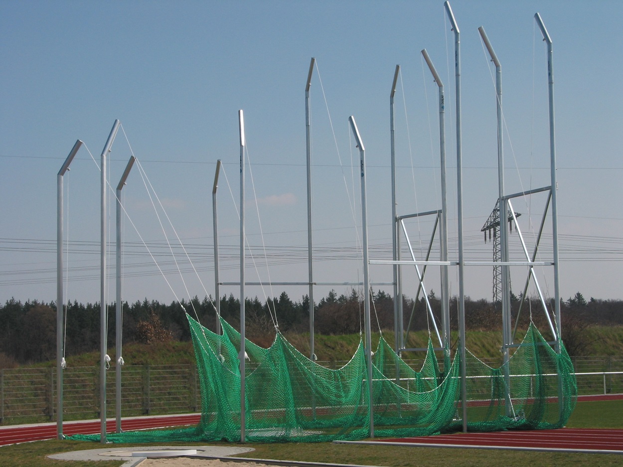 Track and field equipment Costa Rica hammer throwing protection guard