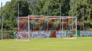 Professionelle Fußballtore mit Spannstangen aus Aluminium