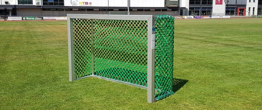 Buy vandal-proof mini goals with Hercules net directly from the manufacturer artec Sportgeräte