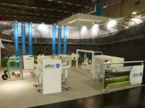 FSB 2019 Messestand artec