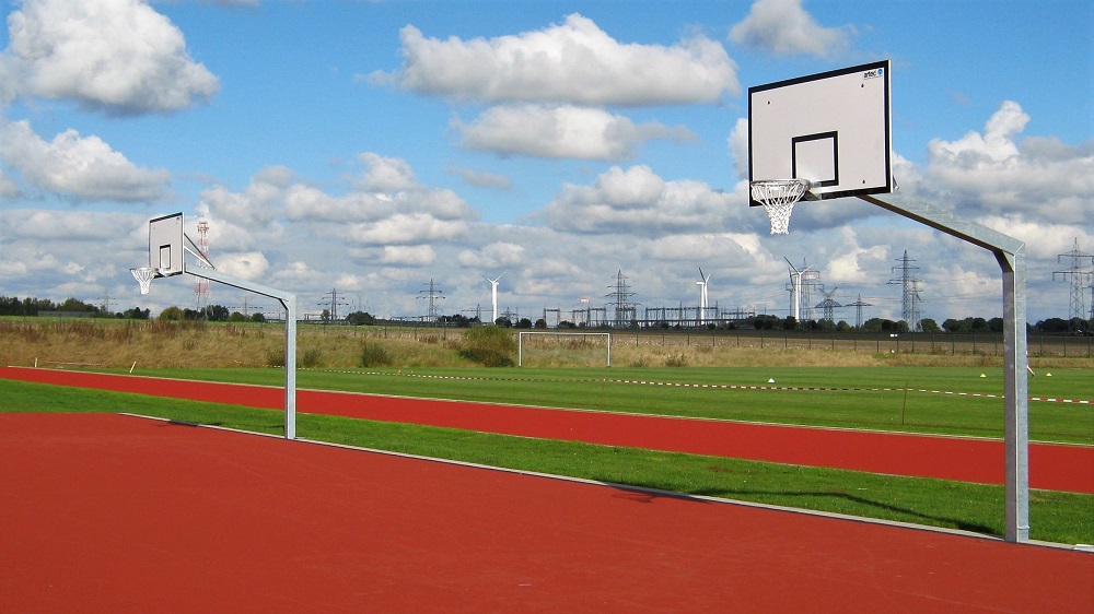 Basketballständer und Basketballanlagen aus Stahl vom Hersteller