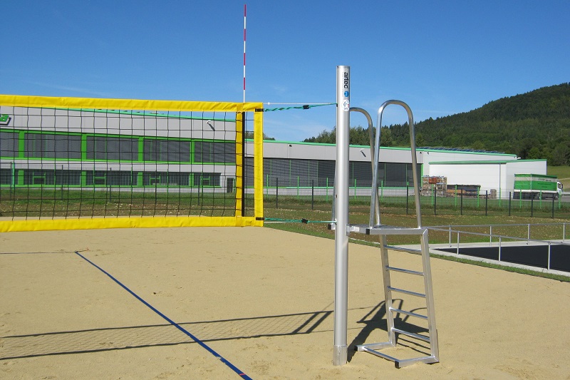 Volleyballpfosten für Beach-Volleyball