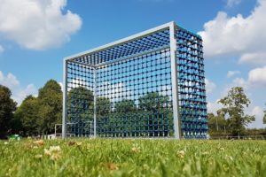 Aluminium soccer field goals