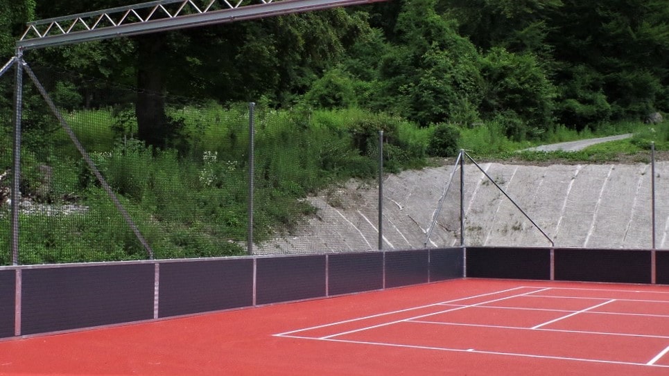 Perimeter for tennis courts Perimeter for tennis courts