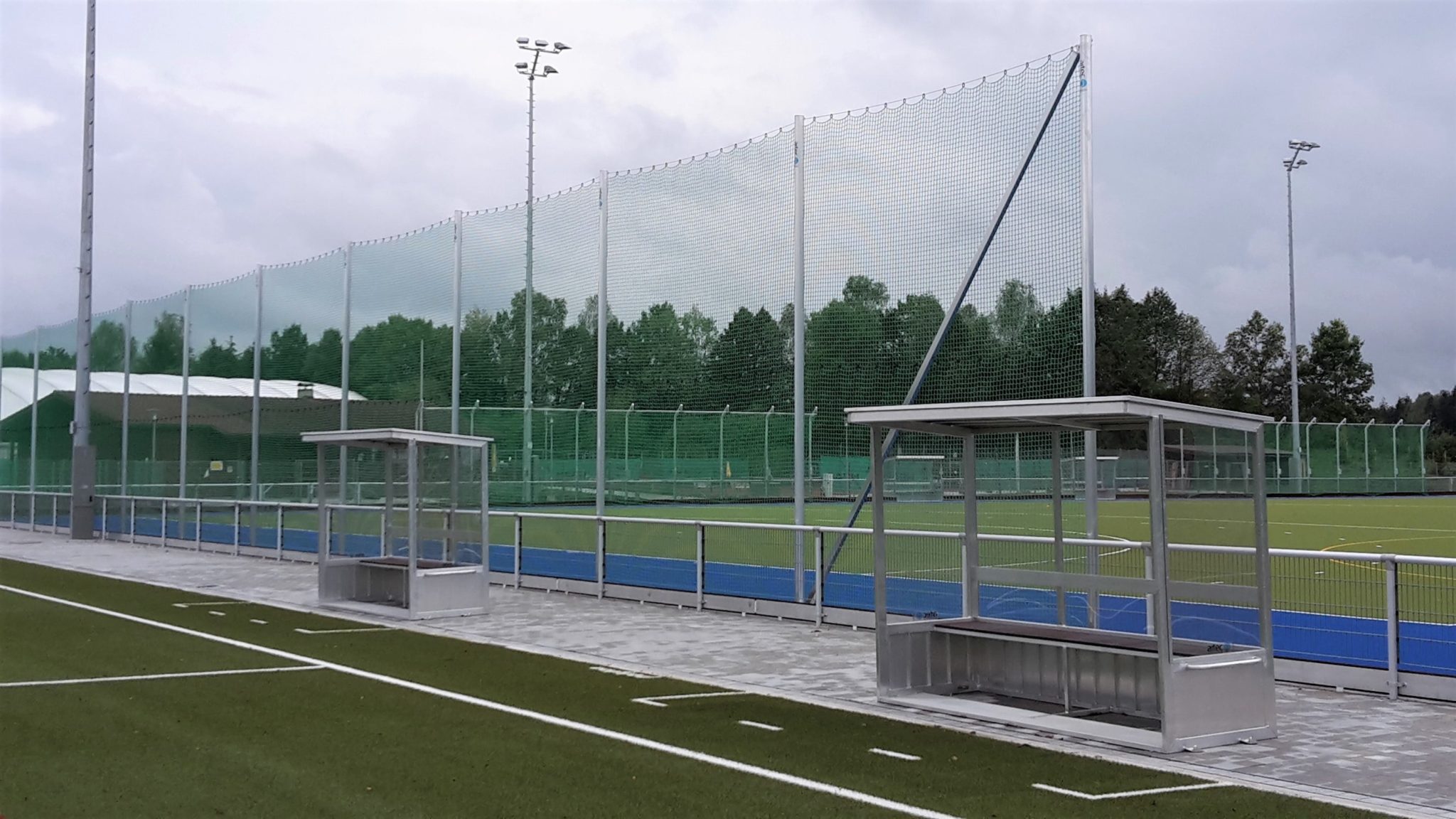 Ballfangnetz 6,4m Oder 8,8m Breit | Nylon Trainingsnetz 3m Hoch | Wetterfest Für Garten & Sport