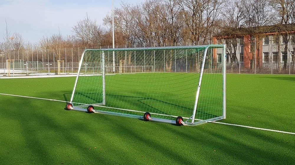 mobile football goals with counterweight