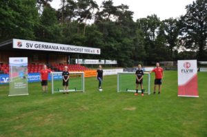 SV Germania Hauenhorst gewinnt artec-Tore mit Kippsicherung