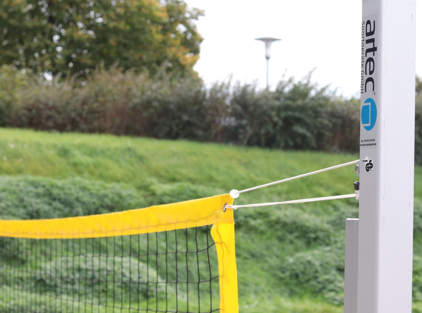 Beachvolleyballpfosten von artec Sportgeräte