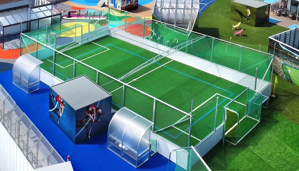 Soccer Courts sorgen für Spielspaß auf kleinstem Raum