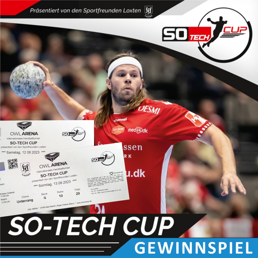 Gewinnspiel für den SO-TECH CUP