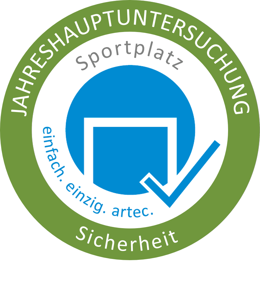 Jahreshauptuntersuchung von Sportplätzen durch artec Sportgeräte