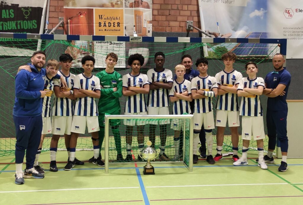 Hertha BSC gewinnt artec Weihnachtscup 2023 in Georgsmarienhütte Hertha BSC gewinnt artec Weihnachtscup 2023 in Georgsmarienhütte