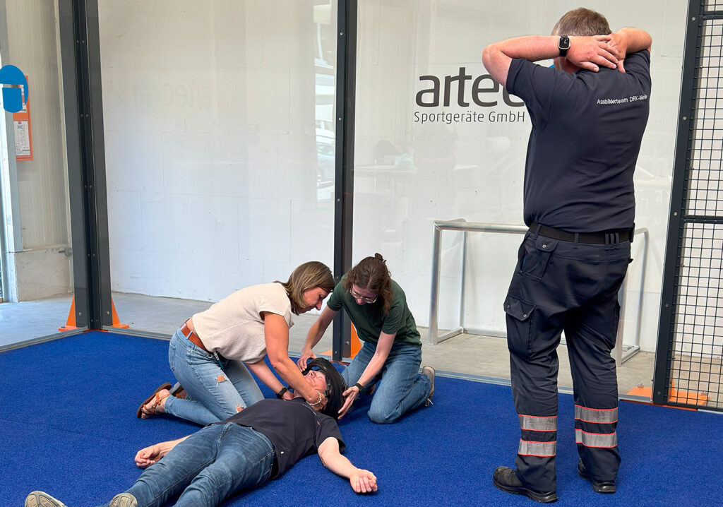 Erste-Hilfe-Kurs bei artec