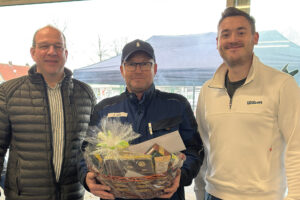 Langjährige Fahrer und Monteure bei artec geehrt