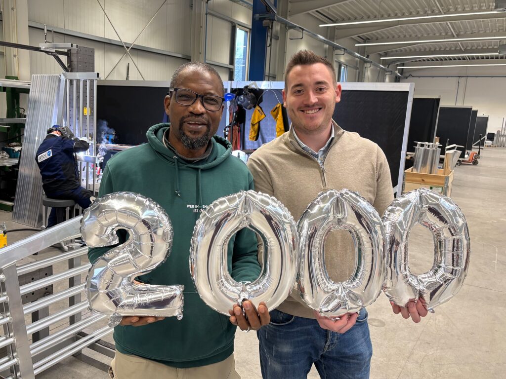 Übergabe der artec Weihnachtsspende an Exil e.V.