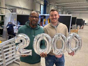 Übergabe der artec Weihnachtsspende an Exil e.V.