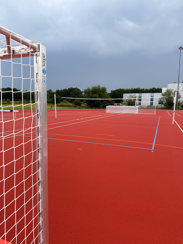 Handball- und Bolztore aus Aluminium vom Hersteller artec Sportgeräte