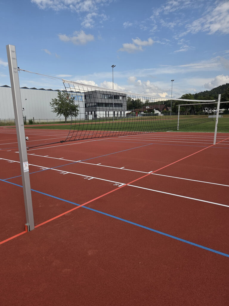Volleyball-Kombianlage auf Kampfbahn Typ B in Neustadt bei Coburg