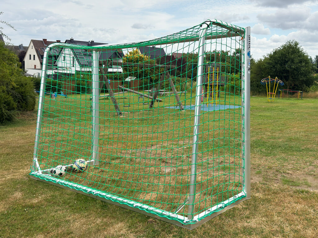 Aluminium-Bolztor 3 x 2 m für Spielplätze