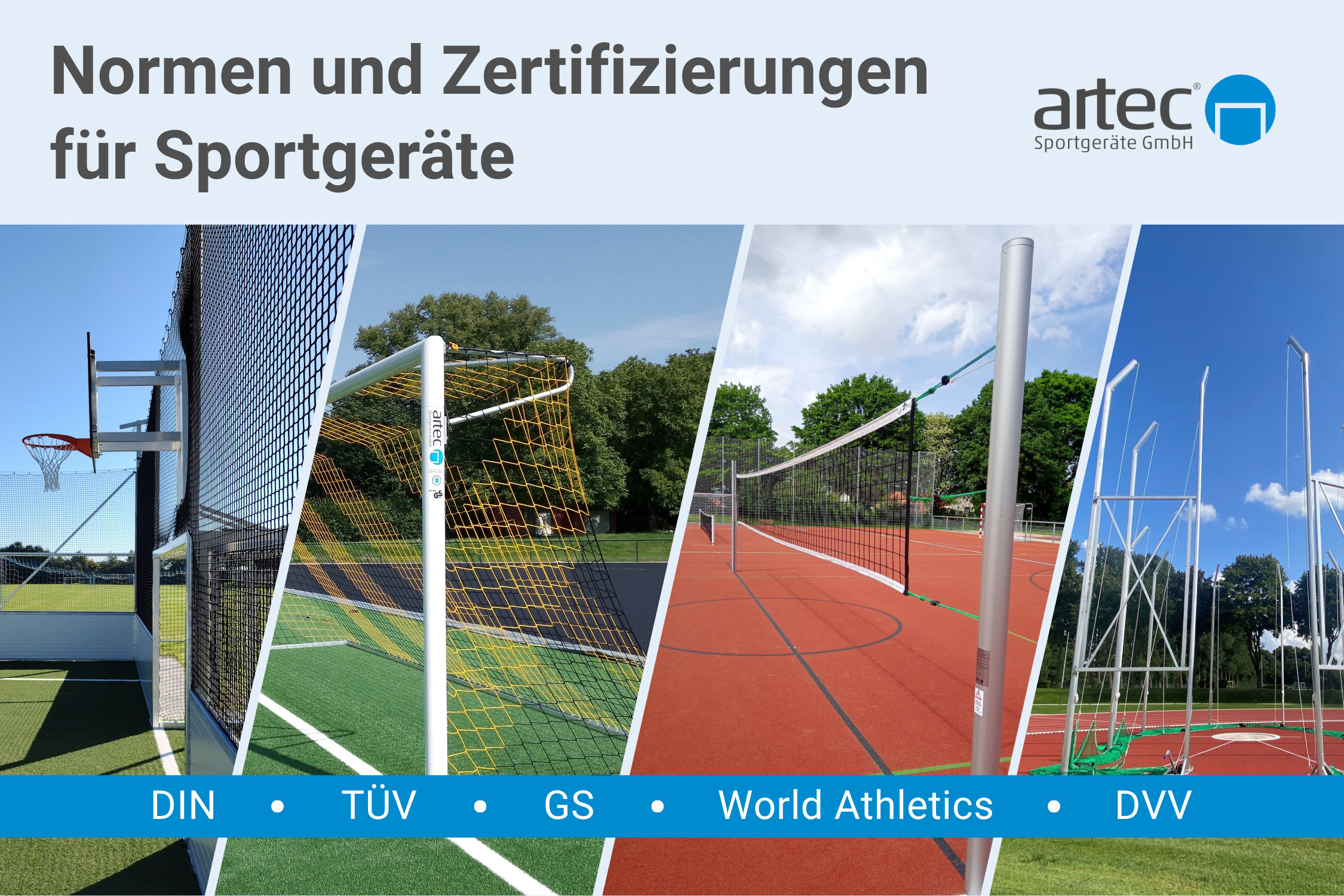 Normen und Zertifizierung für Sportgeräte