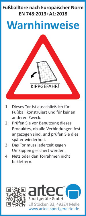 Warnhinweise DIN EN 748